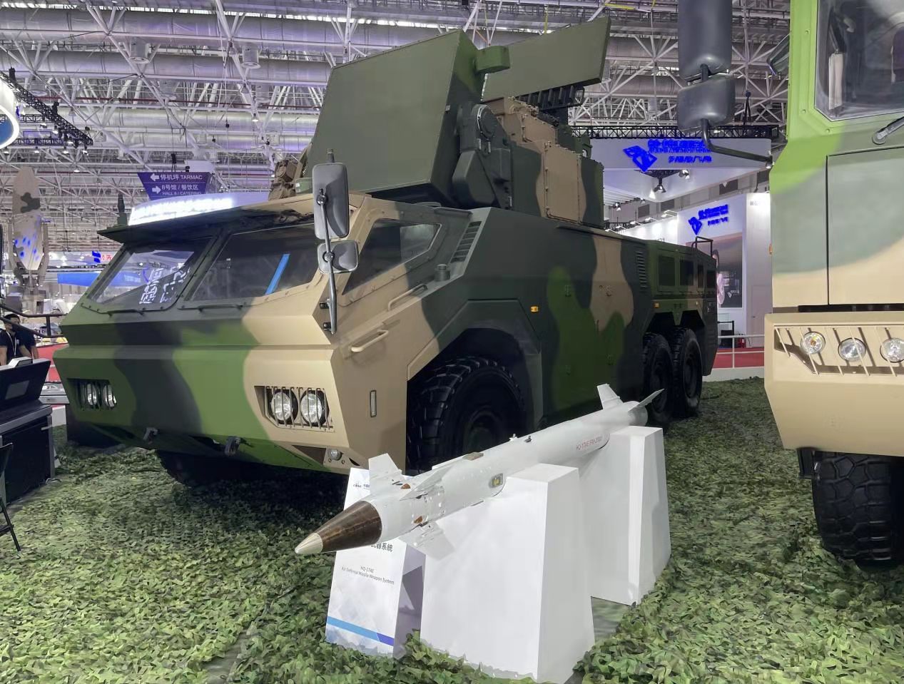 红旗-17ae武器系统(总台央广记者江晓晨 摄)