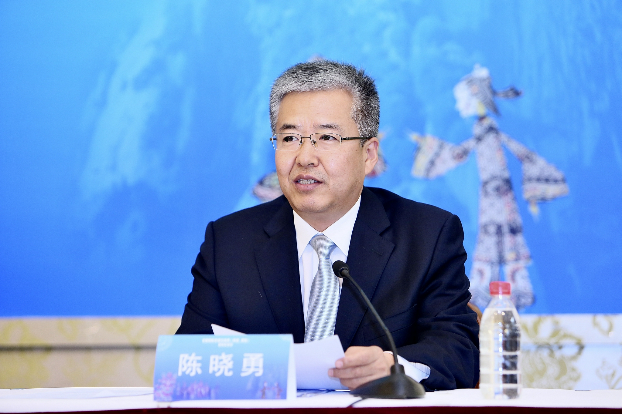 渭南市市长陈晓勇通报首届国际非遗交流周整体情况