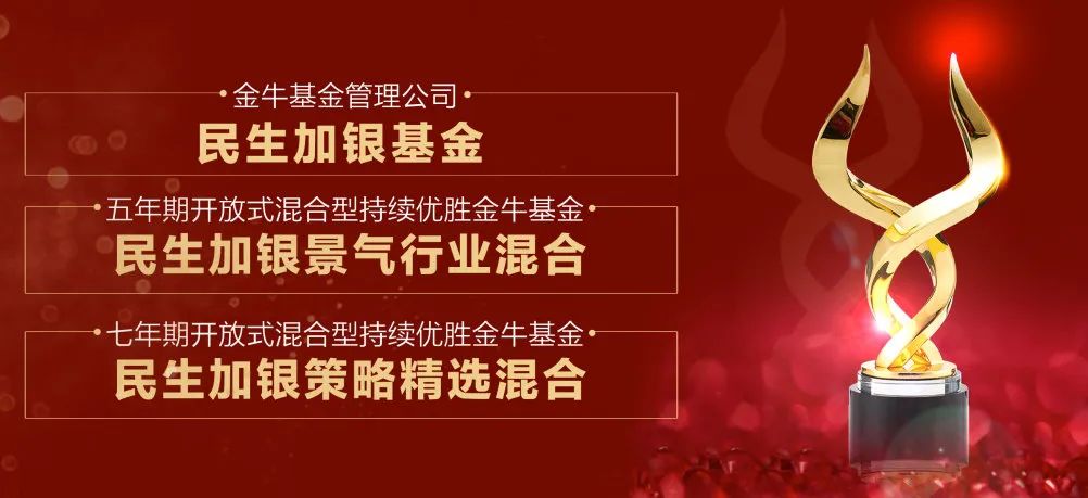 “行稳致远 载誉前行|民生加银基金再获3项金牛大奖