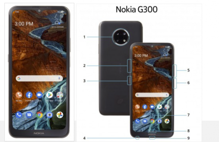 诺基亚G300 5G智能手机曝光 价格低廉采用骁龙480芯片组