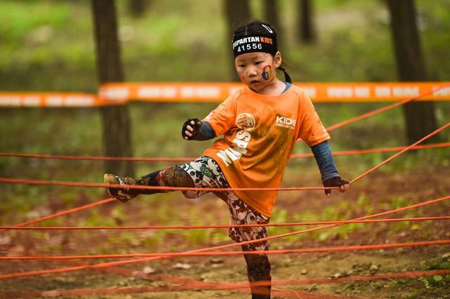 小勇士不惧挑战.赛事组委会供图