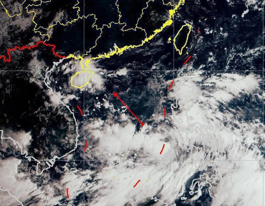 热带低压将于24小时内在南海生成 海南5日起迎来强风雨天气