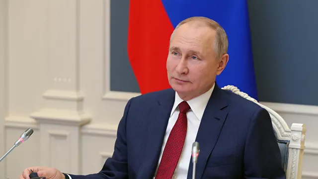 Putin, pictured from RIA Novosti