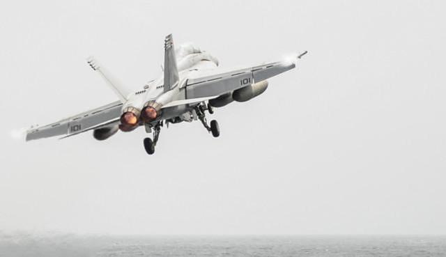 F/A-18F“超级大黄蜂”战斗机。图源：美军网站