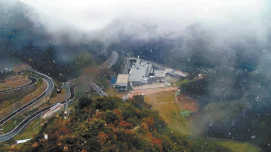 冬奥测试赛区迎来初雪 新浪财经 新浪网