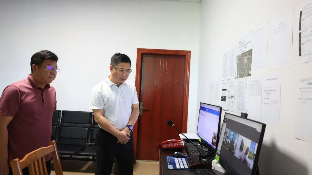 县委书记林国华调研疫情防控和假期值班值守工作