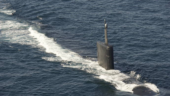 在南海,美国核潜艇撞上了什么?