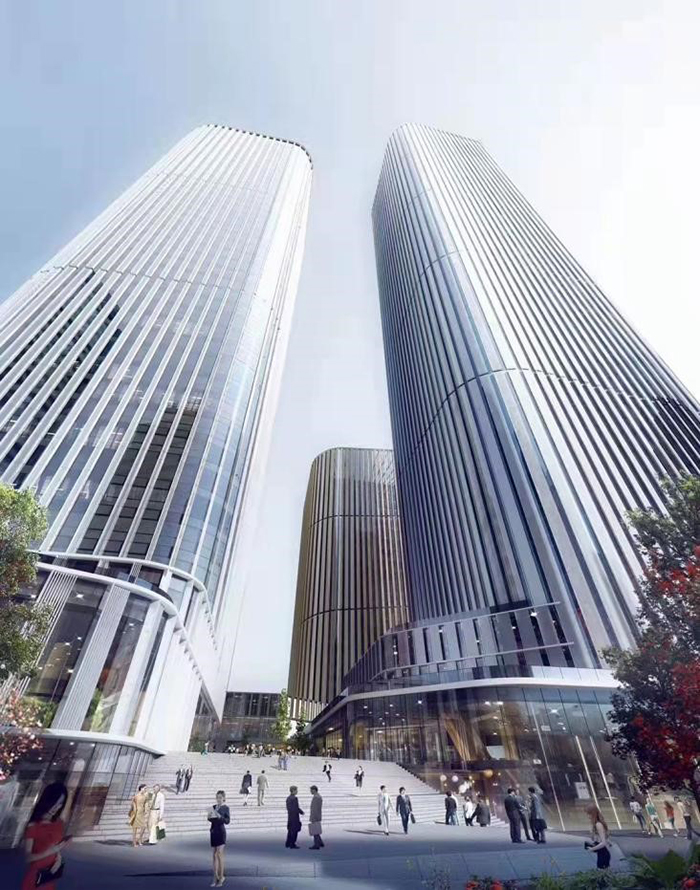 建筑设计院承担设计的长春高新海容广场项目正式交付