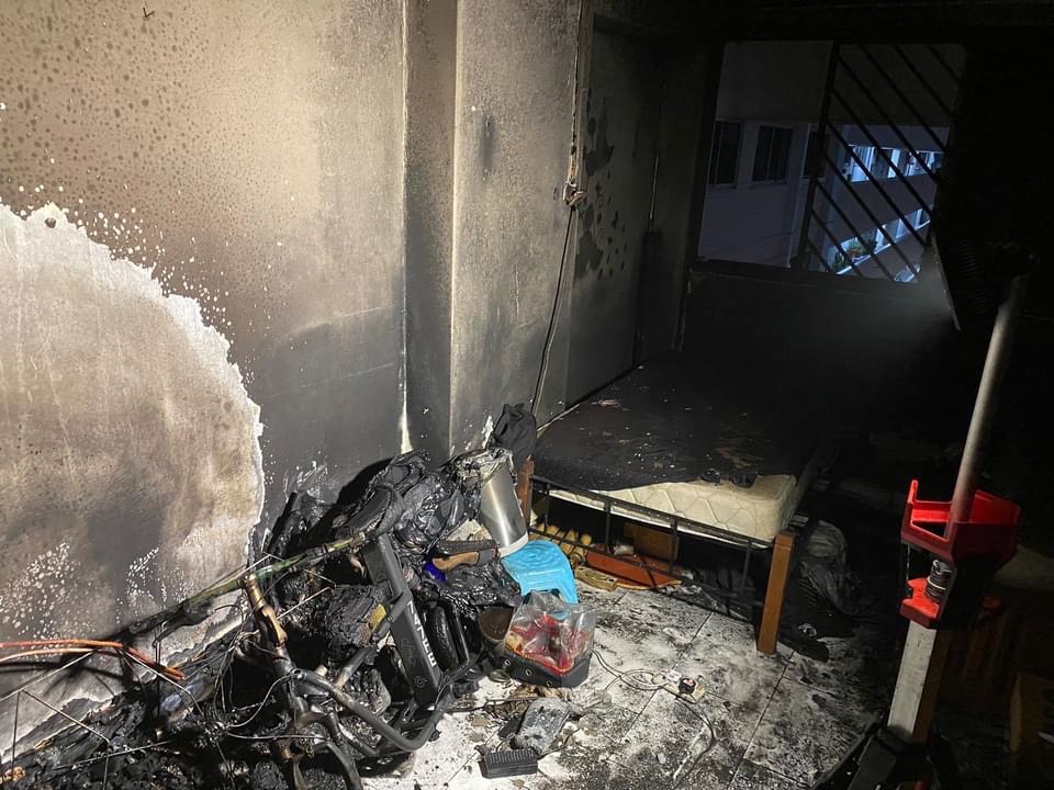 新加坡一居民楼发生火灾 致1人死亡1人烧伤