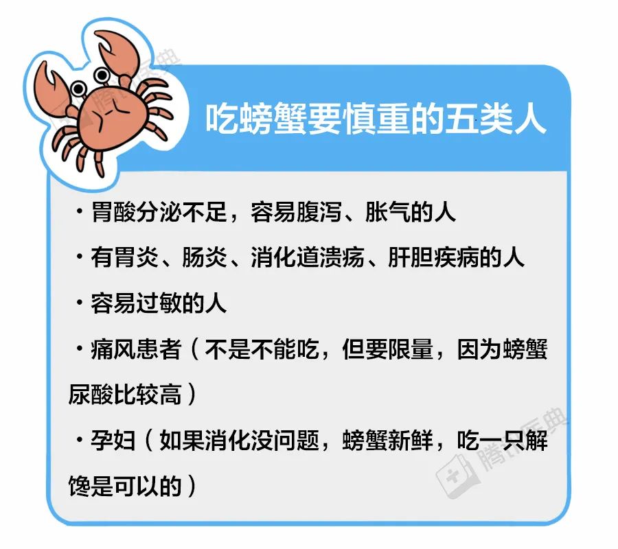 你肯定想说柿子吧?"螃蟹和柿子"相克的说法,纯属胡说八道.