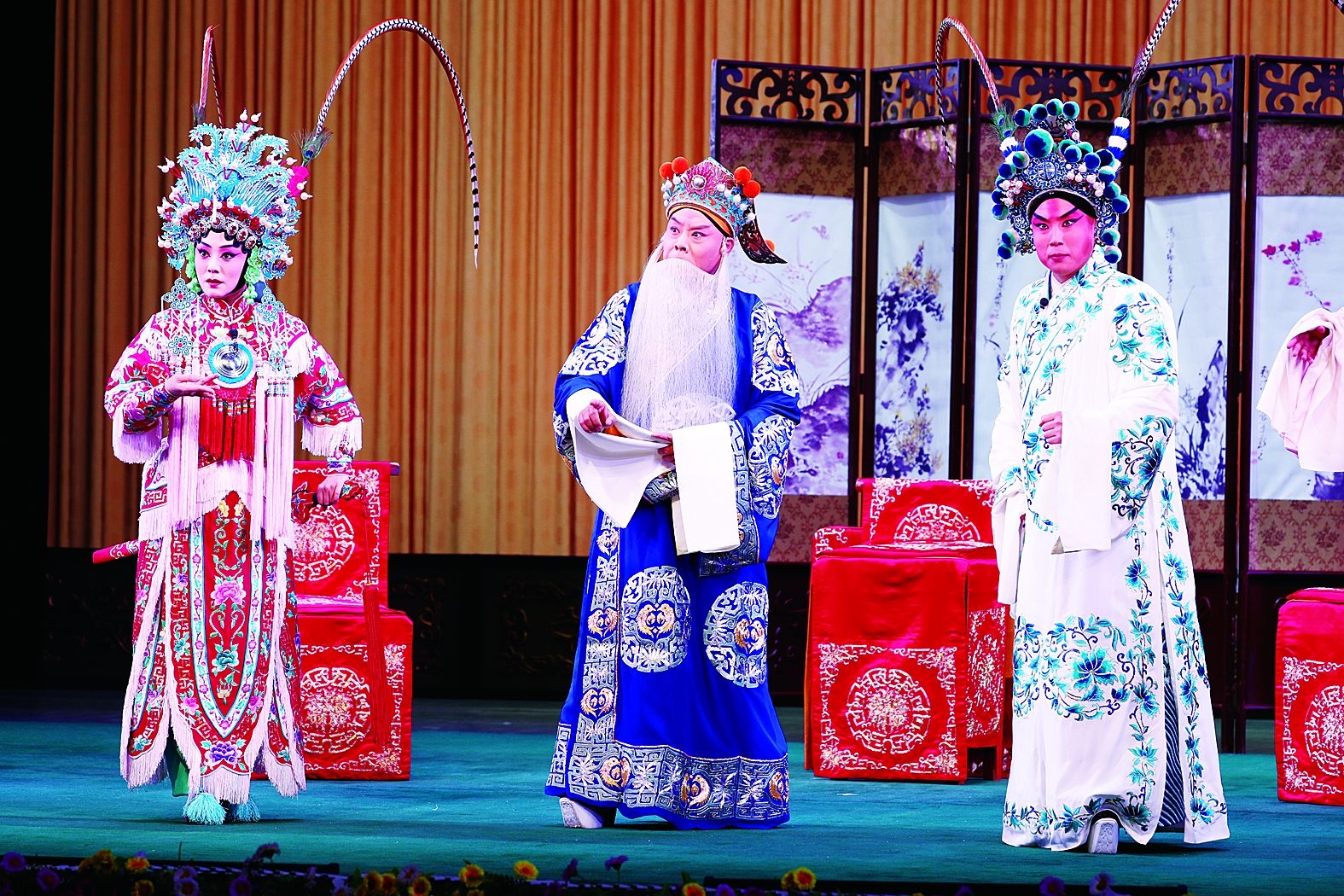 省京剧团凤凰二乔亮相