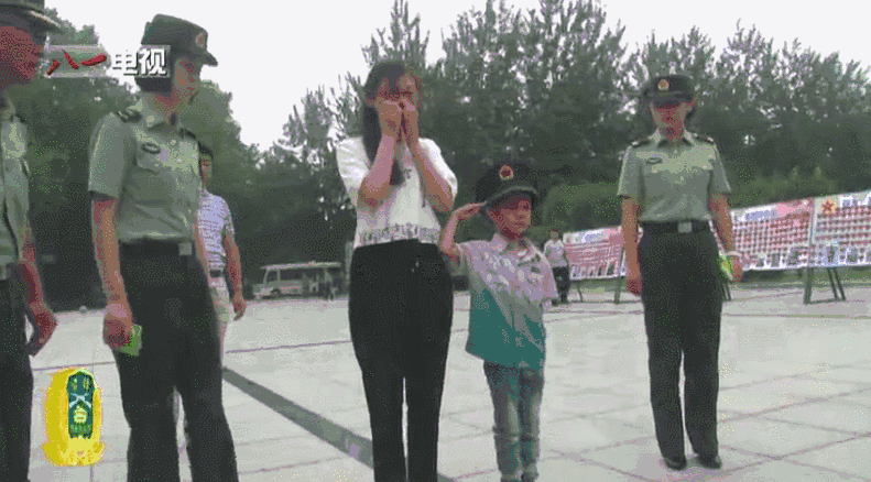 视频截图来源：八一电视