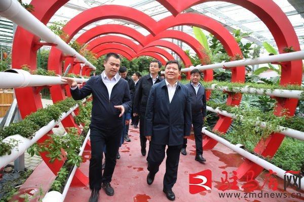 鲍常勇深入汝南县部分企业乡村实地调研