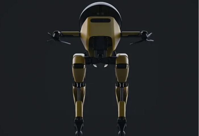 加州理工研发双足机器人使用螺旋桨臂进行滑行