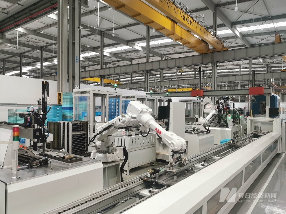 杭州西奥电梯公司超级工厂 图片来源:每经记者 叶晓丹 摄