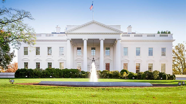 美国白宫.(图片取自台媒)