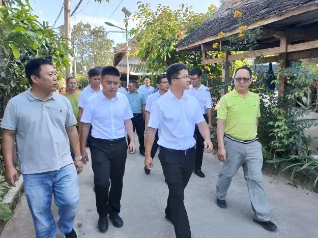 赵刚深入勐养镇调研保健品园区建设及乡村振兴工作