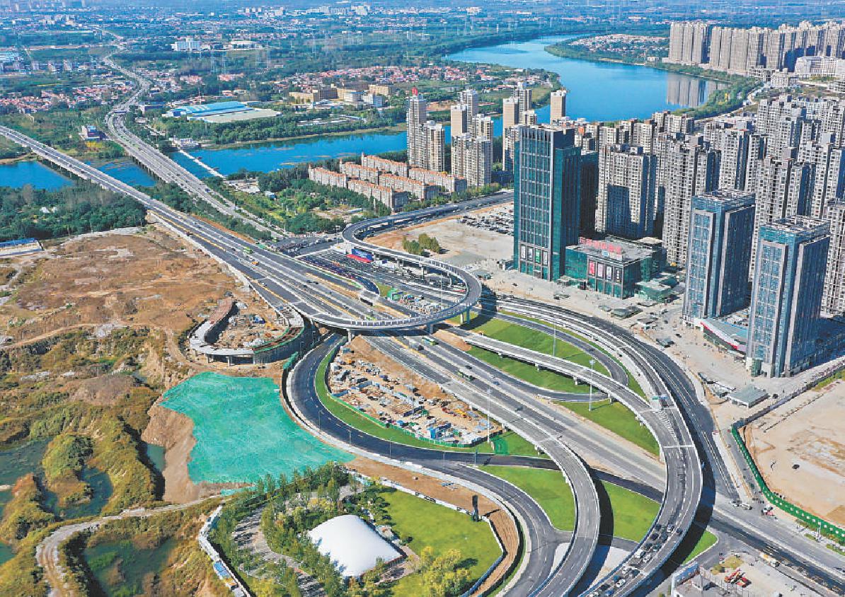 好消息通燕高速燕郊出口立交枢纽通车燕郊高新区进京仅需10分钟