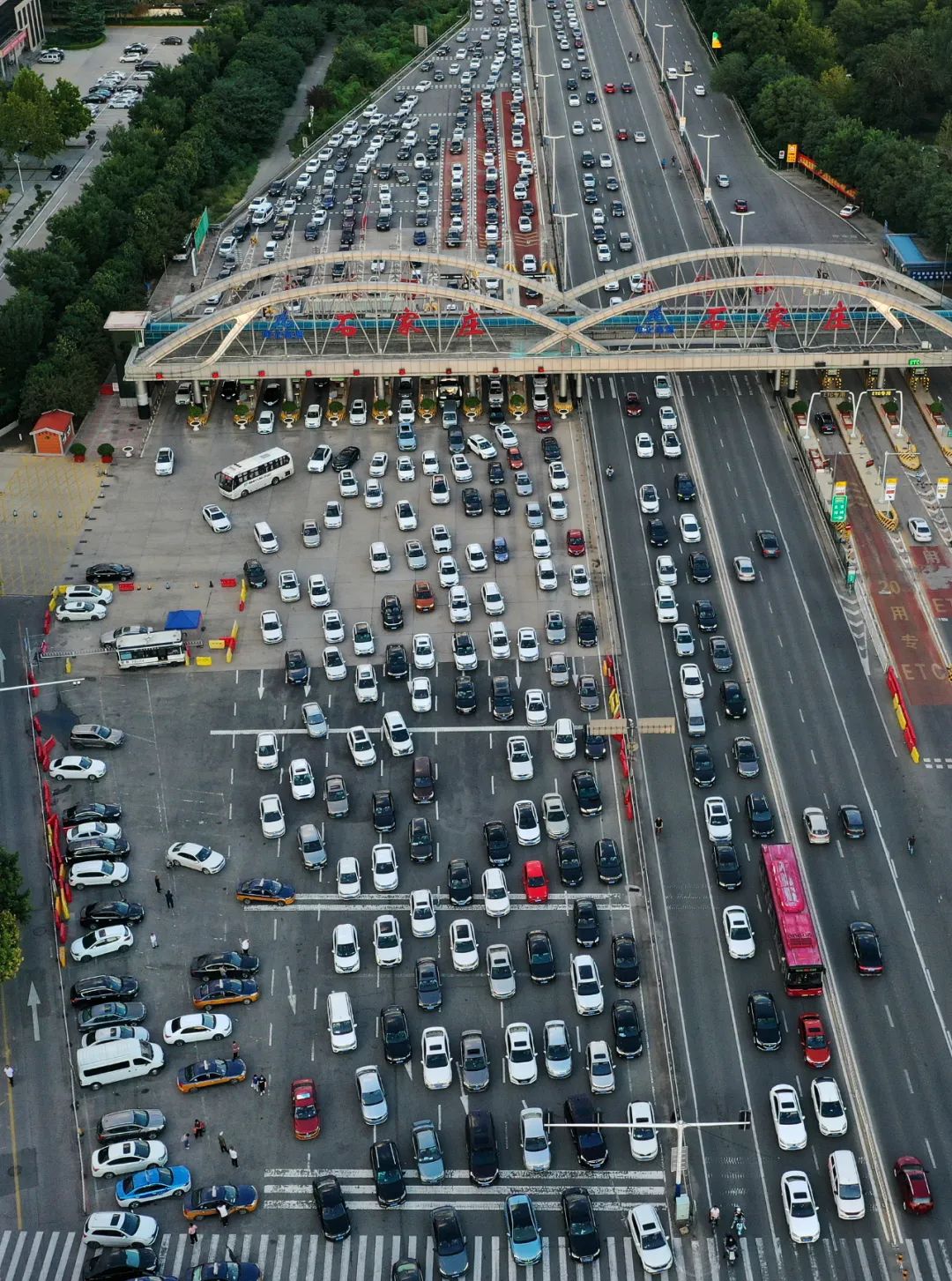 石家庄裕华高速口正在拆除真相是