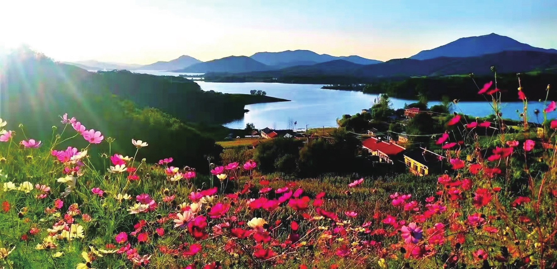 蛟河市红叶之城的生态画卷