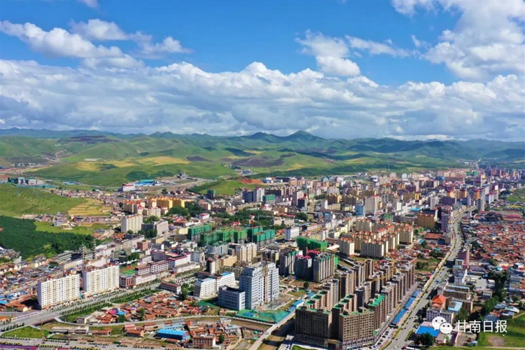 见证甘南蝶变之路城市发展未来可期
