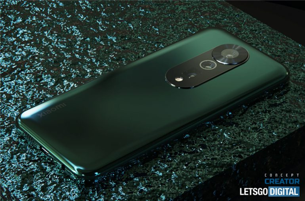 小米12渲染图曝光:更加圆润 几乎无边框