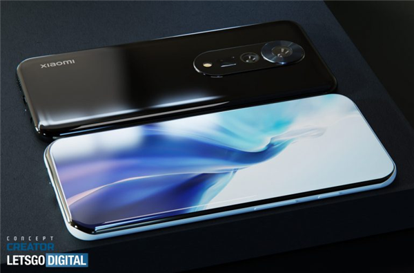 小米12渲染图曝光:更加圆润 几乎无边框