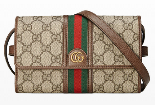 Gucci经典ophidia系列斜跨单肩包上线寺库,非常适合女生的包Gucci_