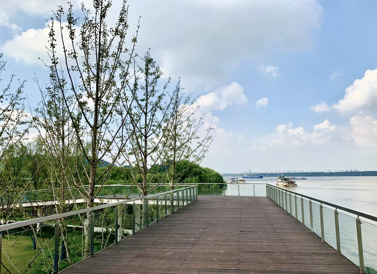 滨江公园临江观景界面