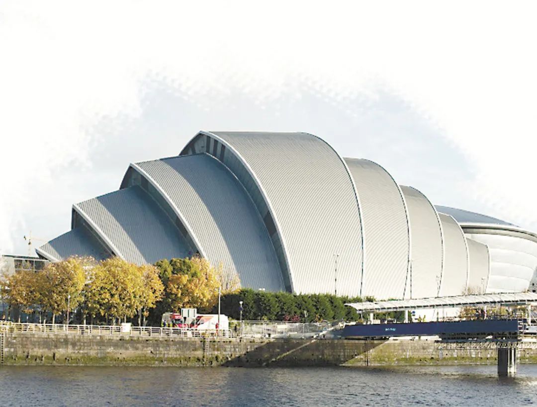 图为COP26会场——苏格兰会展中心。资料图片