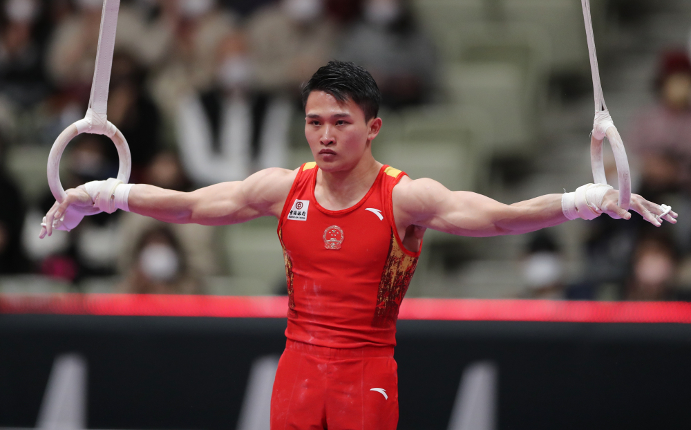 体操世锦赛韦筱圆兰星宇分获高低杠和吊环冠军