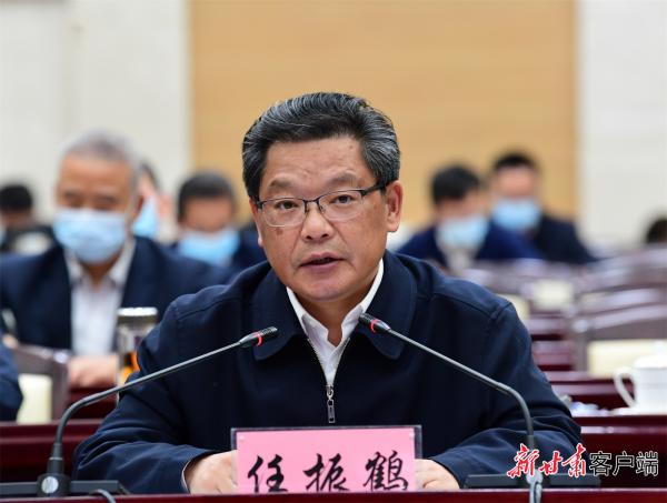 甘肃省长任振鹤全力以赴用两周左右时间控制住疫情传播