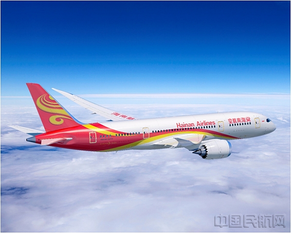 海南航空波音787-8飞机