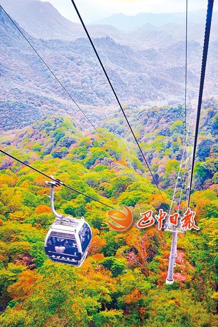 只为红叶满山时光雾山景区掠影