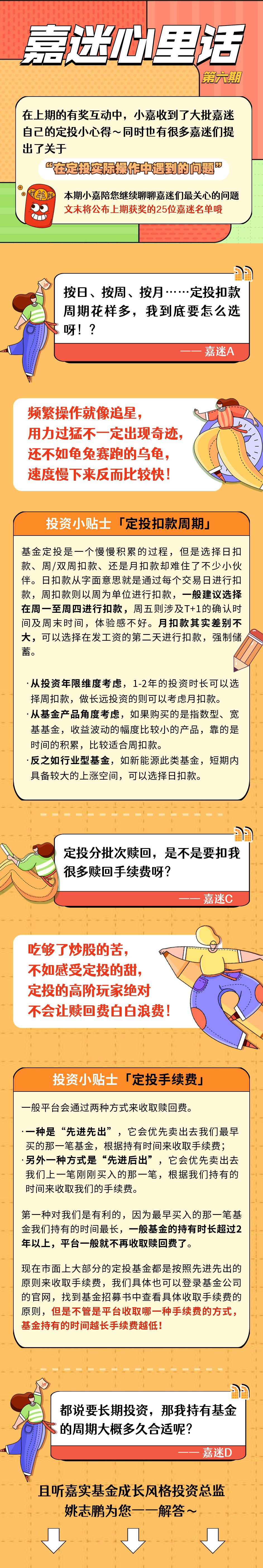 【有奖问答】按日/周/月……定投扣款周期花样多，我要怎么选呀！？