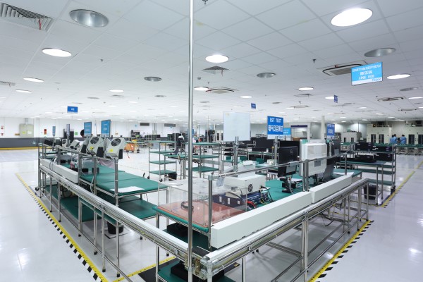 图说:新产品的生产车间