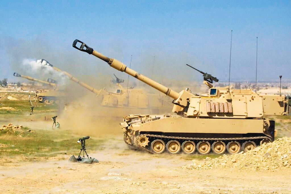 图为m109a6自行火炮.图自外媒