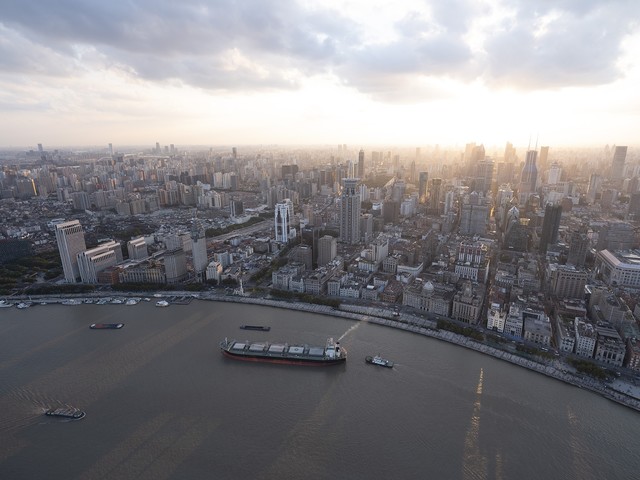 高光魔都 富士GFX50s II中画幅相机上海航拍