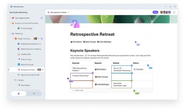 新截图曝光微软正开发Microsoft Loop应用：或是办公协作应用