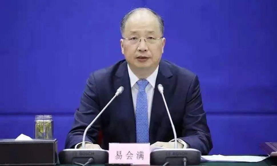 ▲证监会主席易会满，资料图
