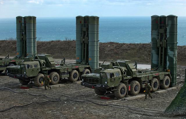 S-400防空导弹系统。图源：视觉中国