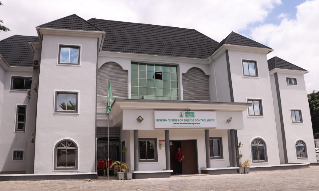  △图为尼日利亚疾控中心总部办公楼