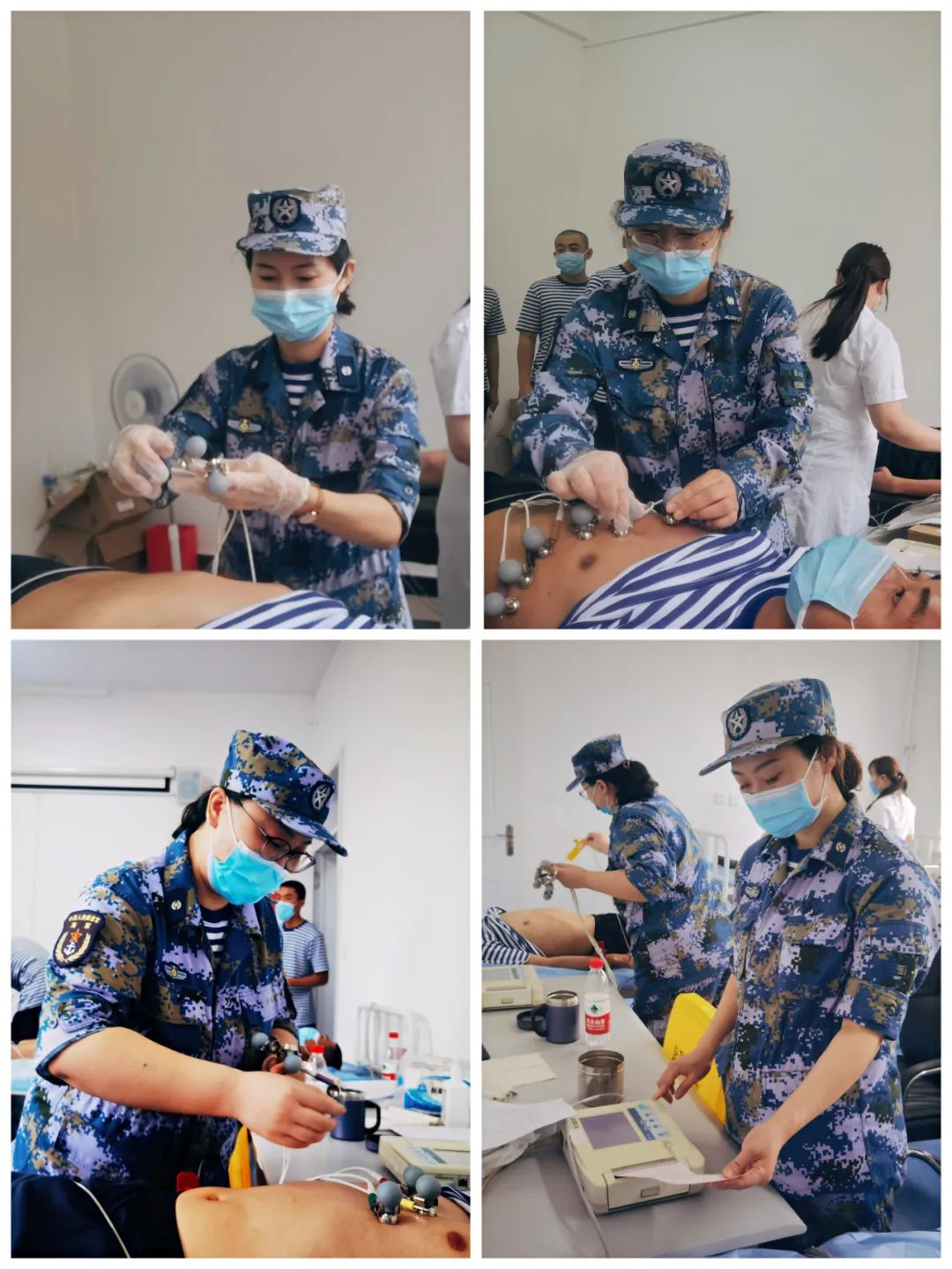 助力军旅生涯第一步海军第971医院圆满完成新兵复检工作