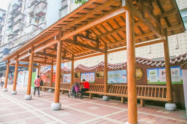 三元区第一实验学校,分别位于建设小学,已完成建设的风雨连廊位于东霞