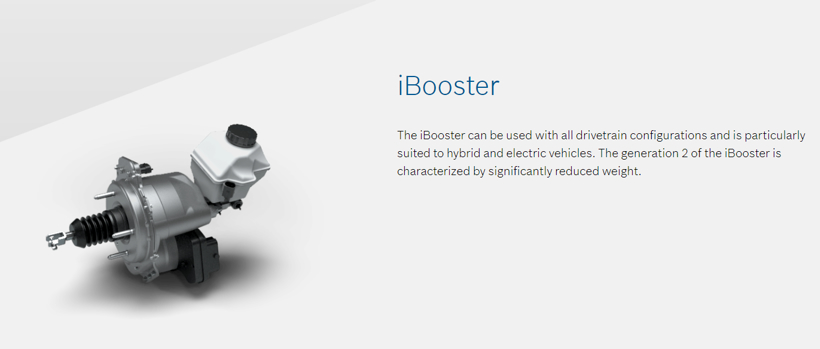 iBooster,图片来源:博世