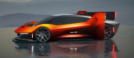 港亞控股將推出的未來電動數字超跑GT@