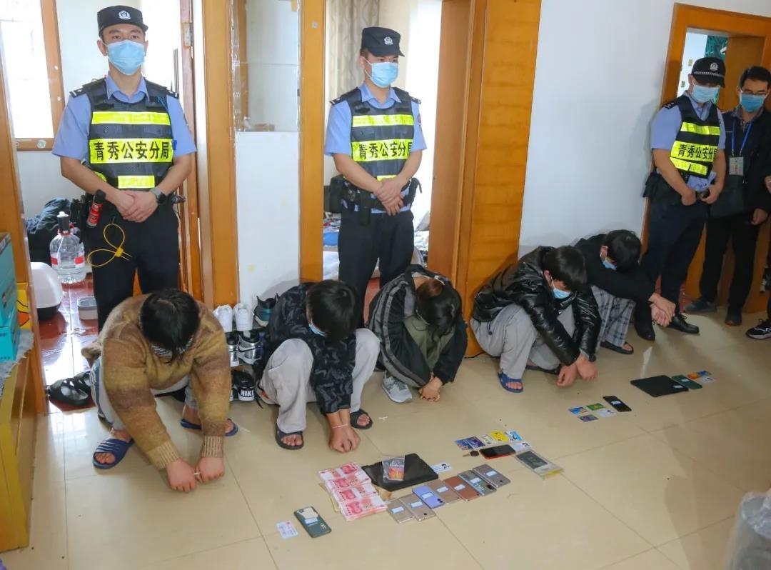 图片来自南宁警方行动期间,刑侦支队联合马山县公安局在马山县,大化县