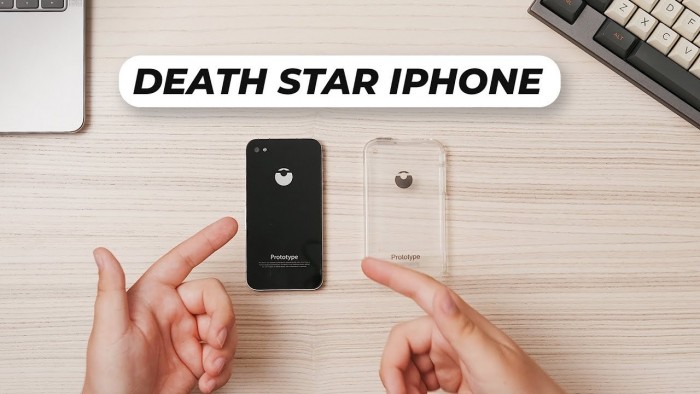 罕见的带有"死星"标志的iPhone 4原型机在一段视频中出现
