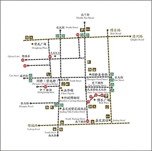 注意今天起州桥老街部分出入口临时封闭