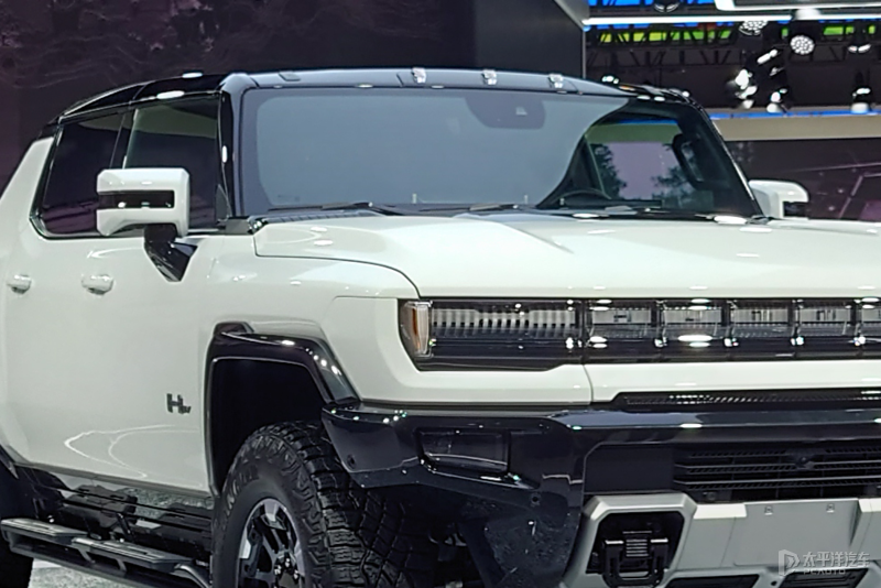 2021进博会35秒破百的电动悍马才是真汉子